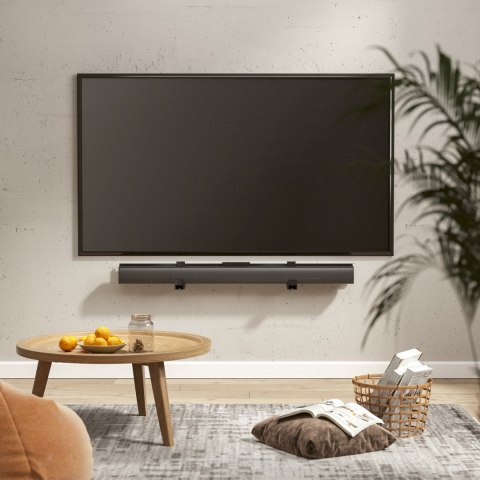 Uchwyt / wieszak na soundbar regulowany Maclean, głębokość 86~155mm, 15kg max., MC-465