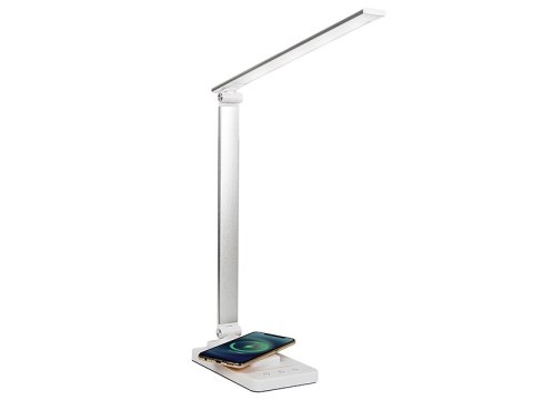 44-161# Lampka biurkowa led indukcja qc lb-17`