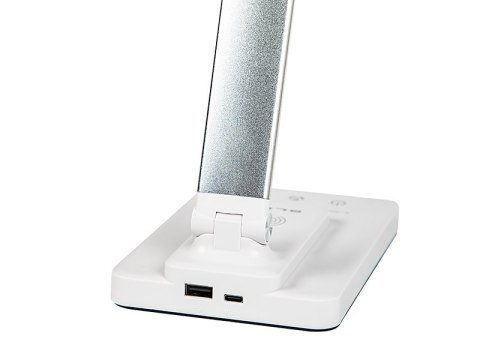 44-161# Lampka biurkowa led indukcja qc lb-17`