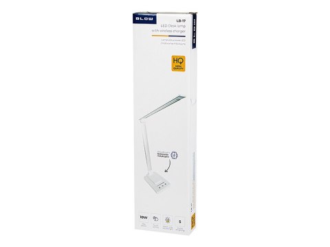 44-161# Lampka biurkowa led indukcja qc lb-17`