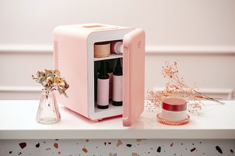AD 8084 pink Mini lodówka 4l | chłodzenie i podgrzewanie | do domu i samochodu | system peltiera