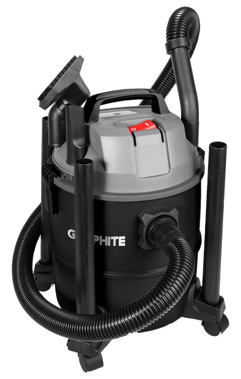 Odkurzacz przemysłowy 1200W, zbiornik 20l