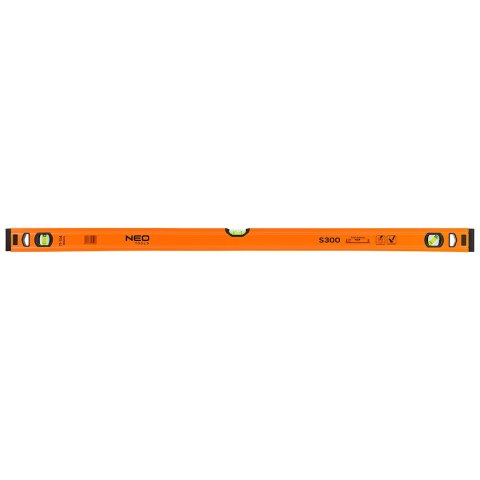 Poziomnica aluminiowa S 300, 3 libelle, 100 cm