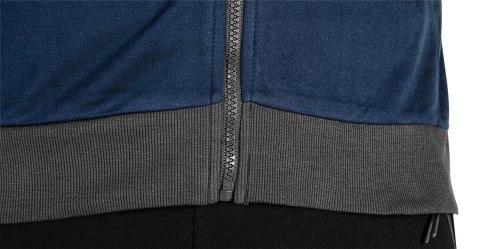 Bluza rozpinana z kapturem COMFORT, granatowa, rozmiar L