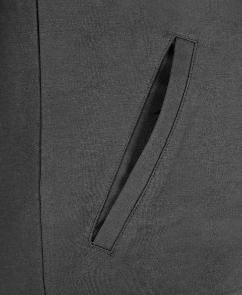 Bluza rozpinana z kapturem COMFORT, szara, rozmiar L