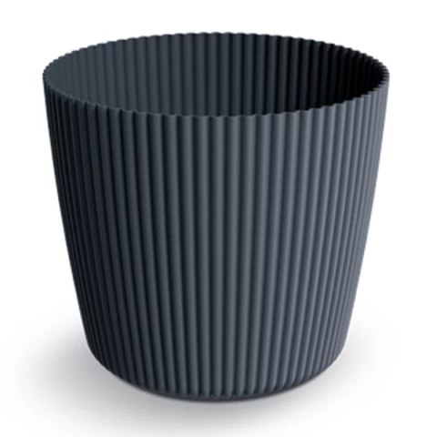 Doniczka Milly Round -antracyt DMI130-S433 śr. 129 mm
