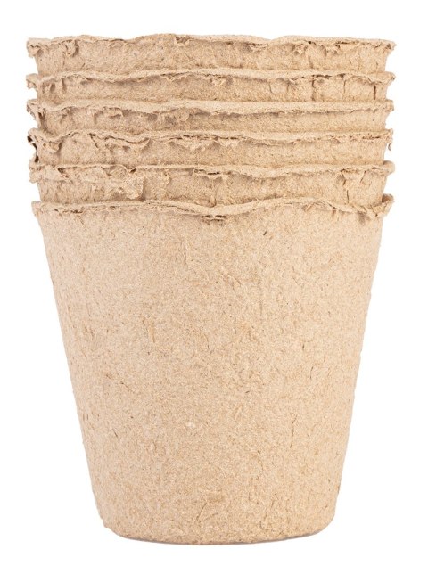 Rozsadniki torfowe: 8 x 8 x 7.8 cm, 60 sztuk
