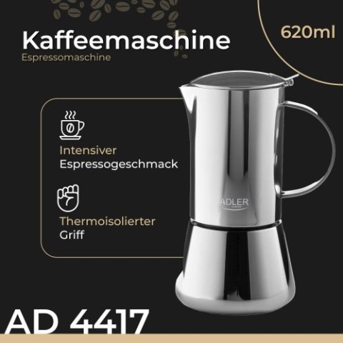 AD 4417 Kawiarka zaparzacz do kawy espresso - 620ml
