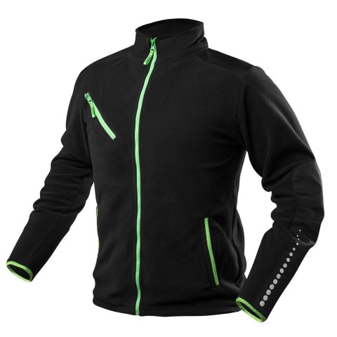 Polar roboczy PREMIUM, czarny, wzmocnienia z Cordury, rozmiar XXL