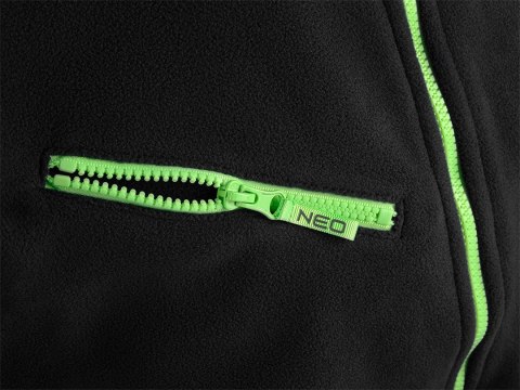 Polar roboczy PREMIUM, czarny, wzmocnienia z Cordury, rozmiar S