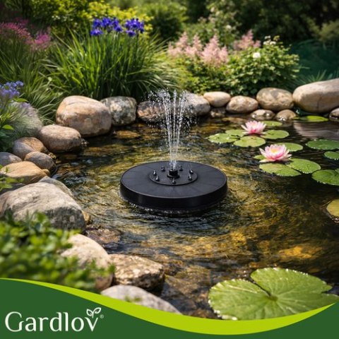 Fontanna solarna ogrodowa LED Gardlov 23227