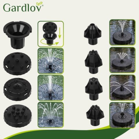 Fontanna solarna ogrodowa LED Gardlov 23227