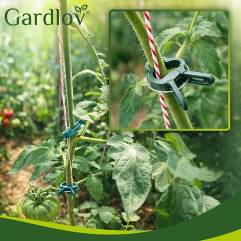 Klipsy- zapinki do roślin- 108szt. Gardlov 22586