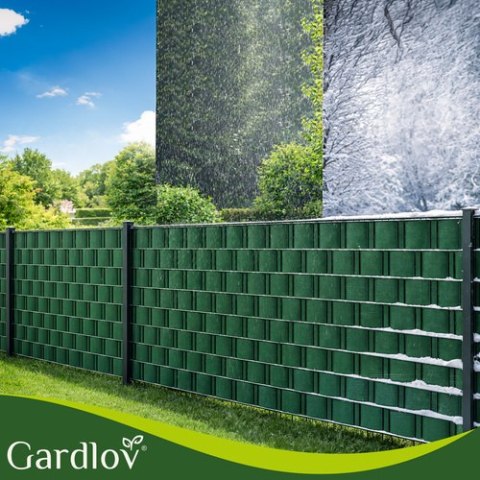 Taśma ogrodzeniowa 19cmx35m 450g/m2 zielona 23699