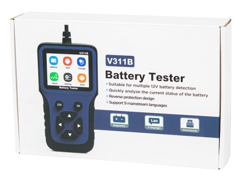 58-670# Tester akumulatorów 12v v311b`