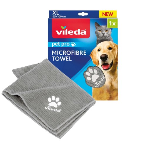 Ręcznik z mikrofibry XL, Vileda, Pet Pro