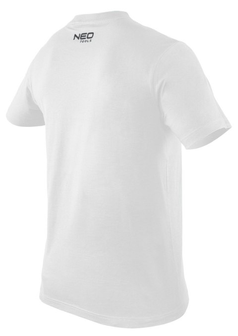 T-shirt, biały, rozmiar M