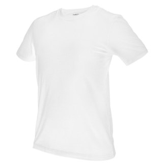 T-shirt, biały, rozmiar S