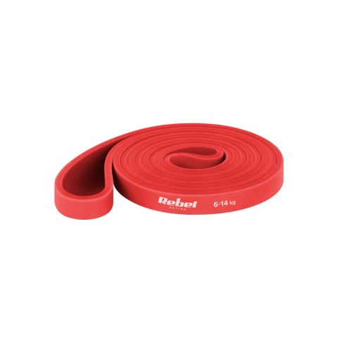 Zestaw gum do ćwiczeń TPE - Power Band PTs-1, 4-55 kg, 5 gum TPE, REBEL ACTIVE