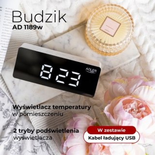 AD 1189 white Budzik