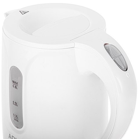 AD 1371 white Czajnik plastikowy 0,8 l