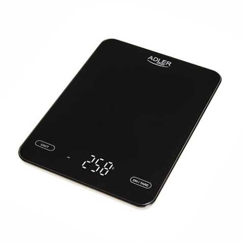 AD 3177 black Waga kuchenna 10kg ładowana przez usb