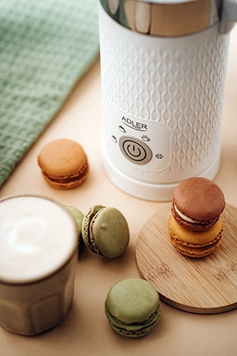 AD 4494 white Spieniacz do mleka - spienianie i podgrzewanie (latte i cappucino)