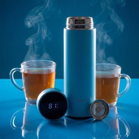 AD 4506 blue Termos led 473ml niebieski