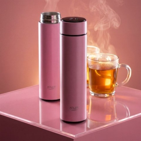AD 4506 pink Termos led 473ml różowy