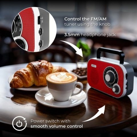 CR 1140 red Radio