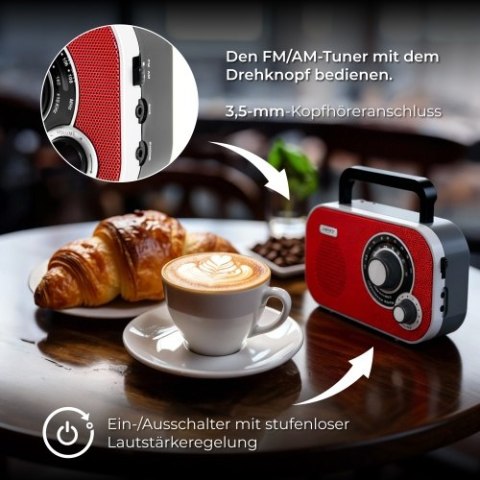 CR 1140 red Radio