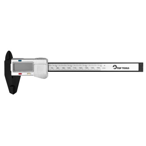 Suwmiarka cyfrowa 150 mm, kompozyt z włókna węglowego