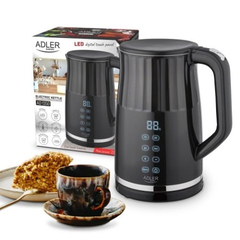 AD 1350 Czajnik metalowy led z regulacją temperatury 1,7l