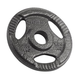 Obciążenie żeliwne zestaw 4x1.25kg, otwór 31mm, talerz z uchwytami, REBEL ACTIVE