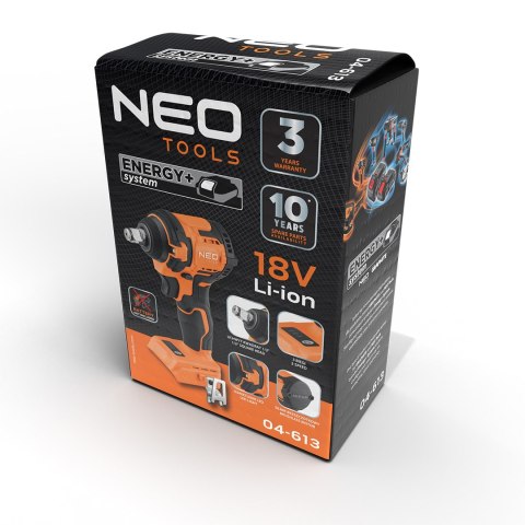 Klucz udarowy bezszczotkowy Energy+ 18V, 350 Nm, 1/2?, compact, bez akumulatora