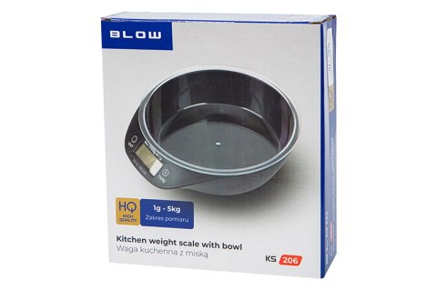 44-096# Waga kuchenna ks206 z miską 0,7l 5kg