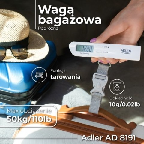 AD 8191 Waga bagażowa podróżna