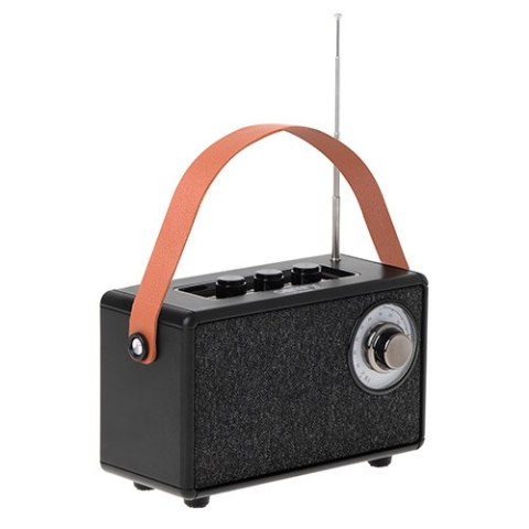 CR 1902 Black Radio fm z bluetooth - usb-c
