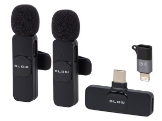 33-070# Mikrofon krawatowy do smartfona usb-c blow 2szt