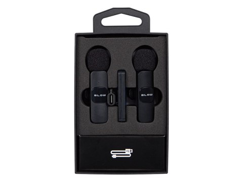 33-070# Mikrofon krawatowy do smartfona usb-c blow 2szt