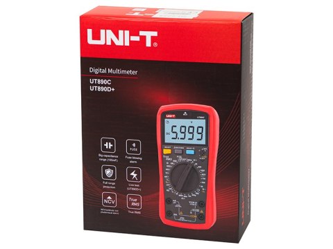 50-221# Miernik ut890d+ uni-t truerms