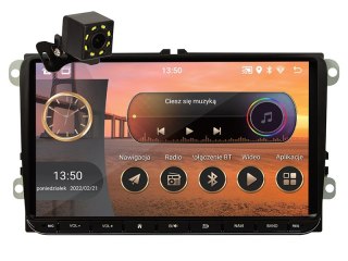 78-349# Radio blow cp02 2din 9" android/wifi/gps/carplay vw/ skoda/ seat`