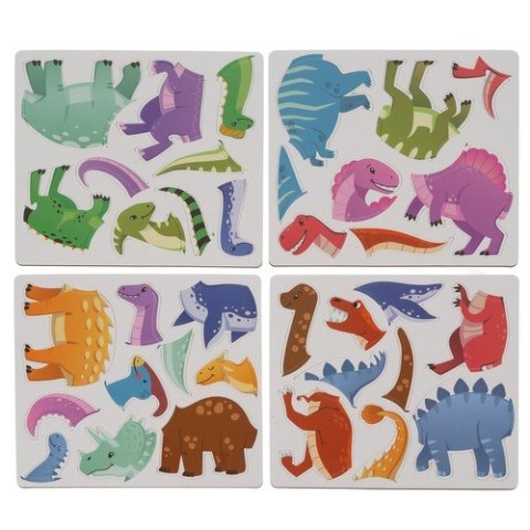 Układanka magnetyczna- dinozaury 24730