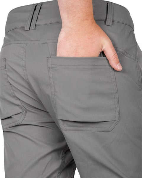 Spodnie robocze OUTDOOR, 2 way stretch, szare, rozmiar S