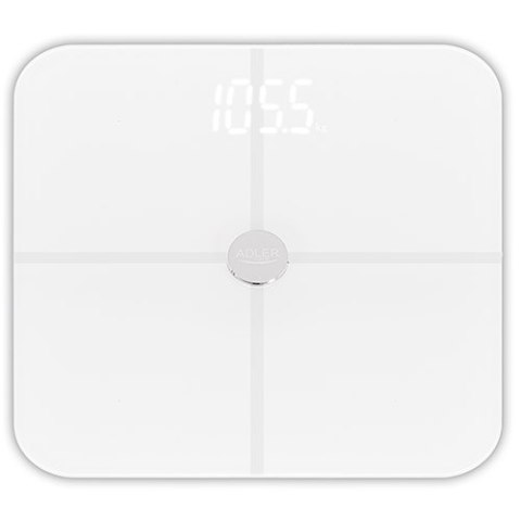 AD 8187 White Waga łazienkowa analityczna smart - aplikacja fitgo