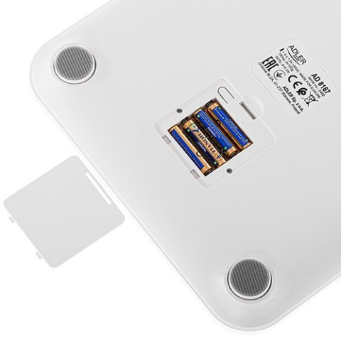 AD 8187 White Waga łazienkowa analityczna smart - aplikacja fitgo