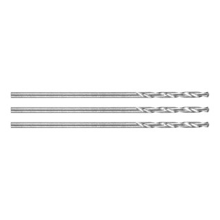Wiertła do metalu HSS, DIN 338, 1 mm, 3 szt.