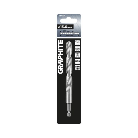 Wiertło do metalu Hex 13.0 mm