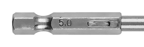 Wiertło do metalu Hex 5.0 mm, 2 szt.