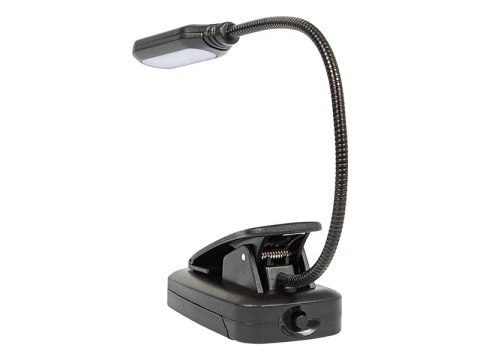 44-162# Lampka biurkowa led lb-18 z klipsem czarna`
